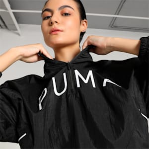 PUMA FIT "Move" Women's Woven Training Jacket, PUMA Black, extralarge-IND